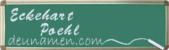Eckehart Poehl Visitenkarte